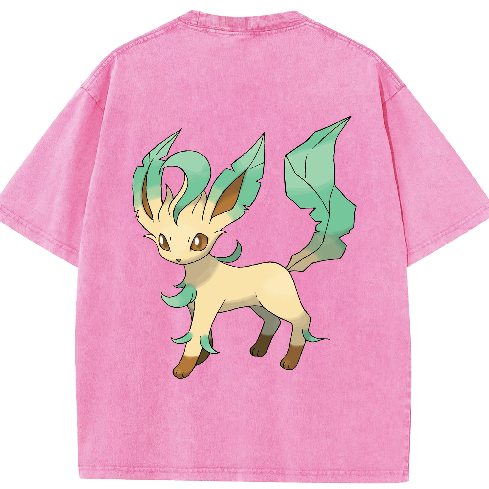 （画像用） ポケットモンスター Pokémon 綿100% ヴィンテージ風 半袖Tシャツ（背面プリント）